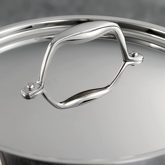 Tramontina Signature Tri-Ply Clad Stainless Steel 4-Quart Sauce Pan - Image 7