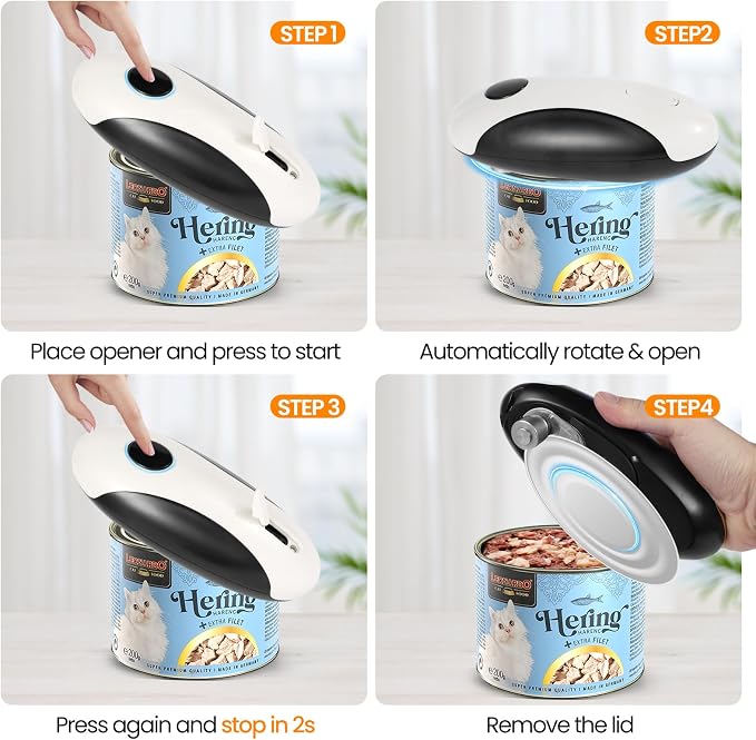 Rechargeable Electric Can Opener, Hands Free - Image 7