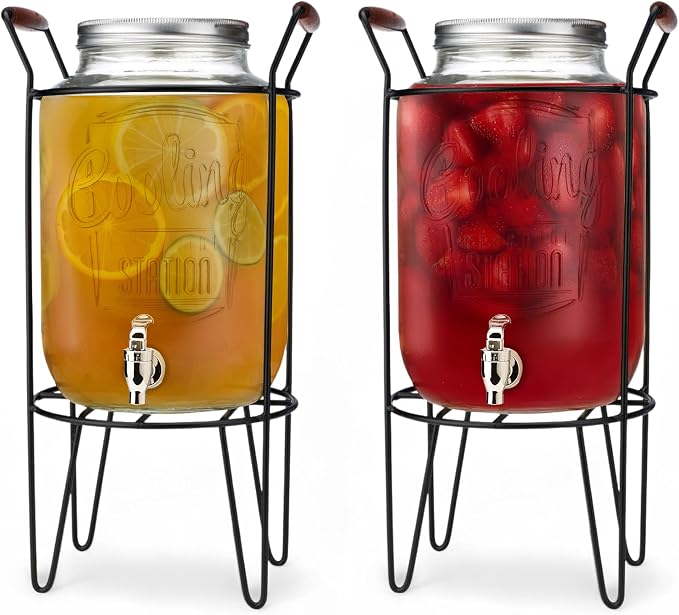 2 PACK-2 GALLON Drink Dispensers by MosJos