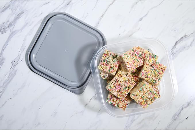 GoodCook EveryWare Extra Large Square Food Storage Container, 2 Pack, BPA Free - Image 6