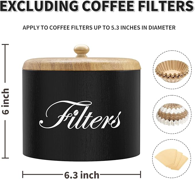 Wooden Coffee Filter Holder - Image 2