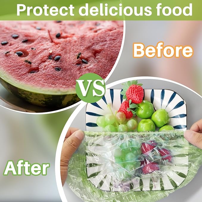 MAQIHAN 60Pcs Bowl Covers Reusable - Image 5