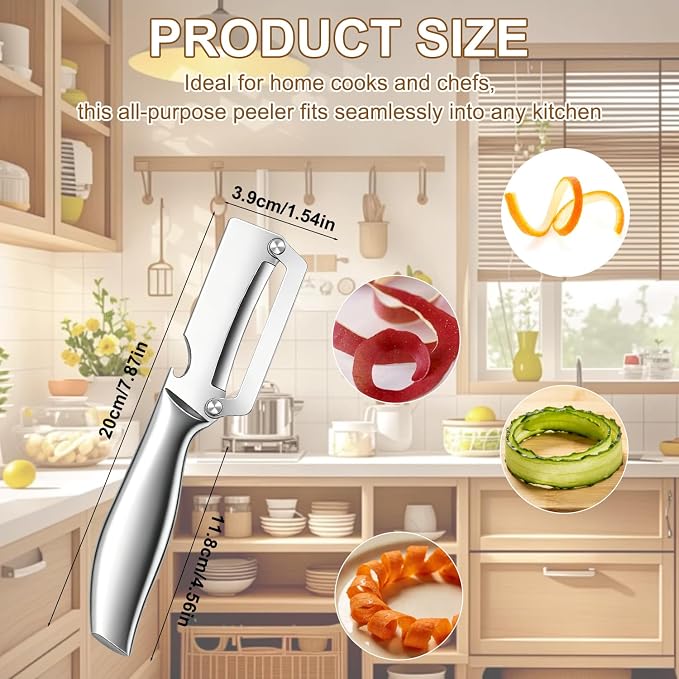 2Pc Multi-Functional Vegetable Peeler - Image 7