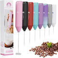 Powerful Milk Frother Handheld Foam Maker, Mini Whisk Drink Mixer by NewEnglandStories