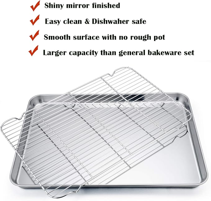 P&P CHEF 19.6 Inch Baking Sheet Pan - Image 3