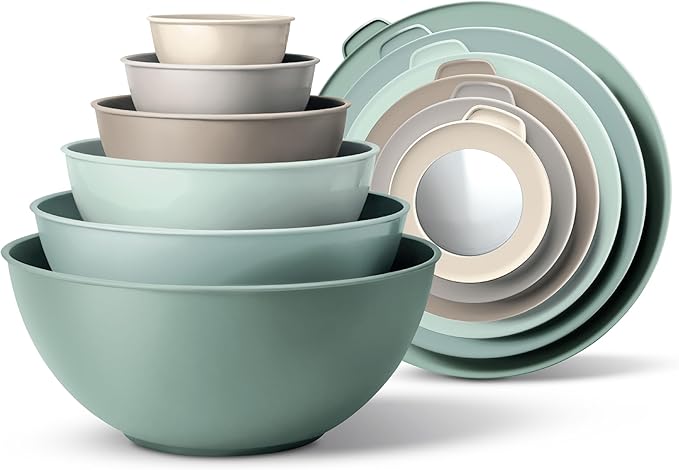 COOK WITH COLOR Nesting Mixing Bowls by CookwithColor