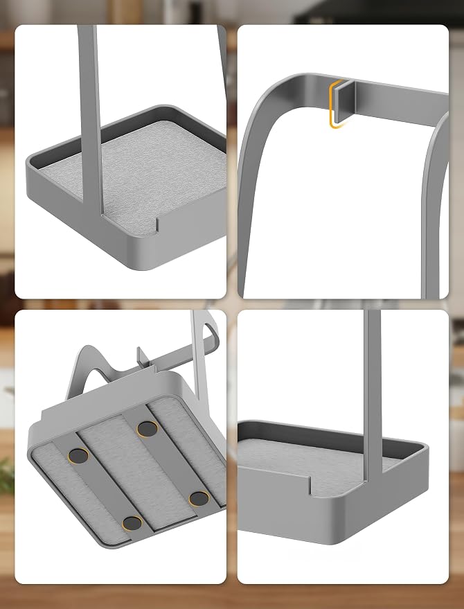 NiHome Upgraded Pot Lid and Spoon Rest - Image 6