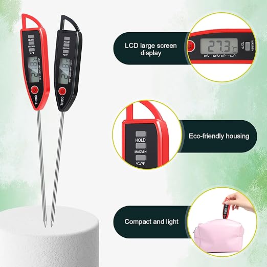 Copkim 6 Set Waterproof Food Thermometer - Image 3