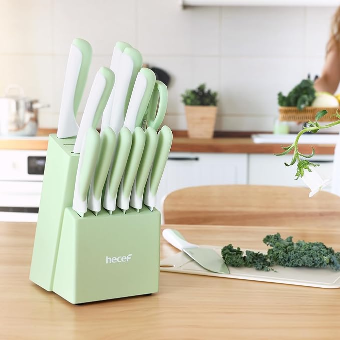 hecef 15 Pieces Kitchen Knife Set - Image 5