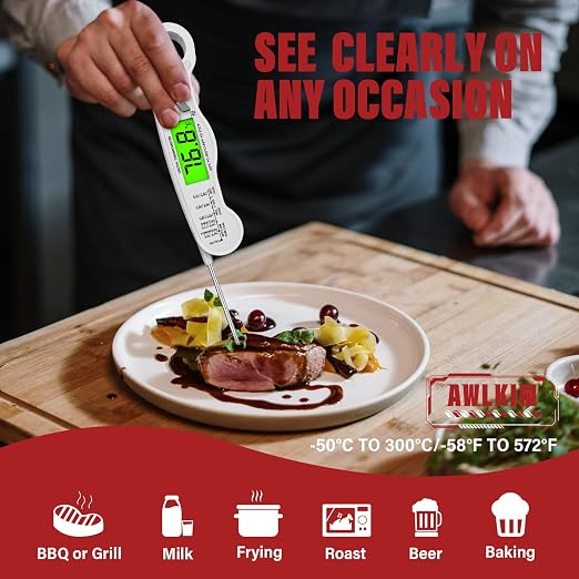 AWLKIM Digital Meat Thermometer - Image 5