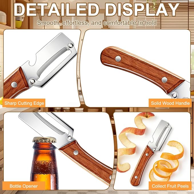 2 Pcs Multi-Functional Vegetable Peeler - Image 4