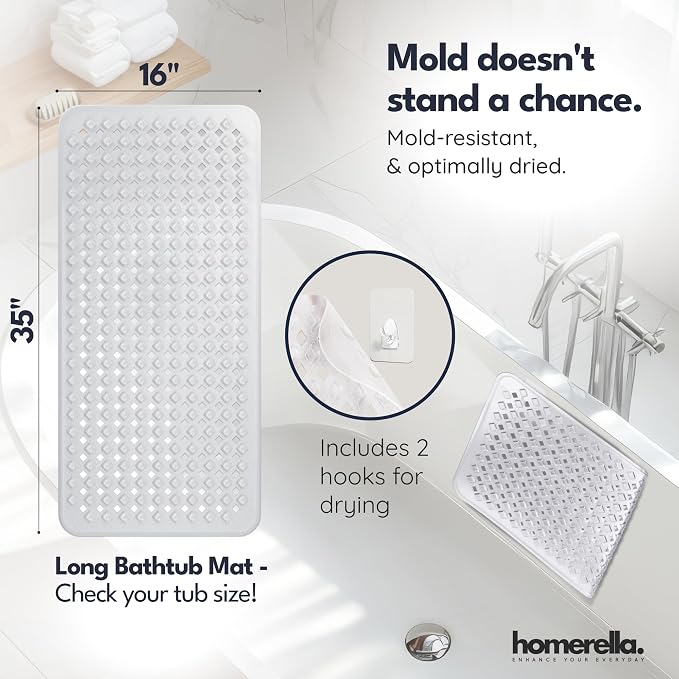 Bathtub Mat Non Slip 35x16 - Image 3