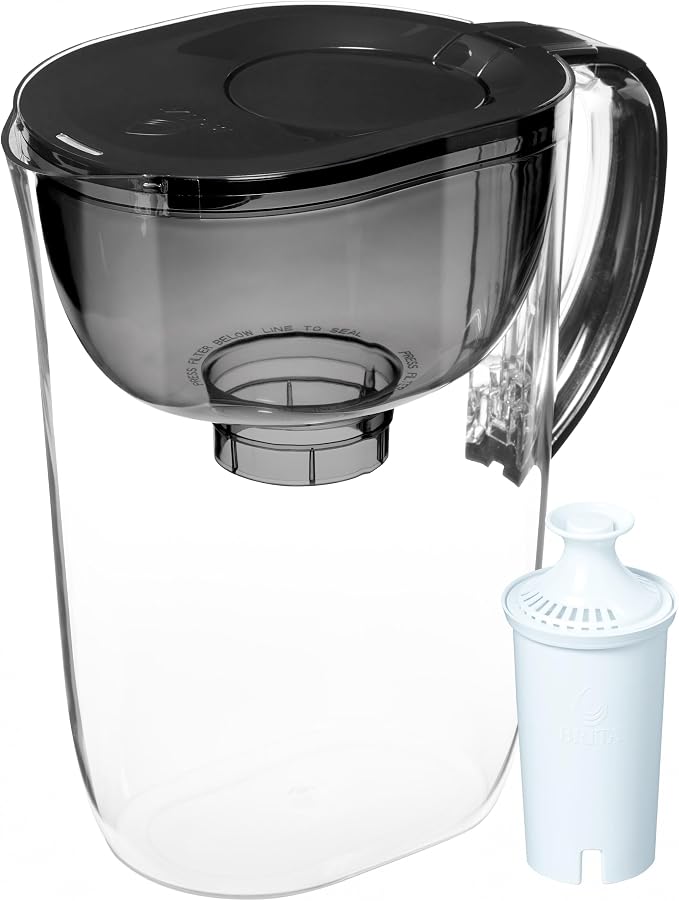 Brita Large 10 Cup Water Filter Pitcher, 1 BritaPlus Filter - Image 4