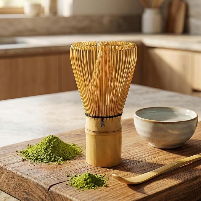 Clay&Fire Matcha Whisk, 2 Pack Handcrafted Bamboo Whisk - Image 8