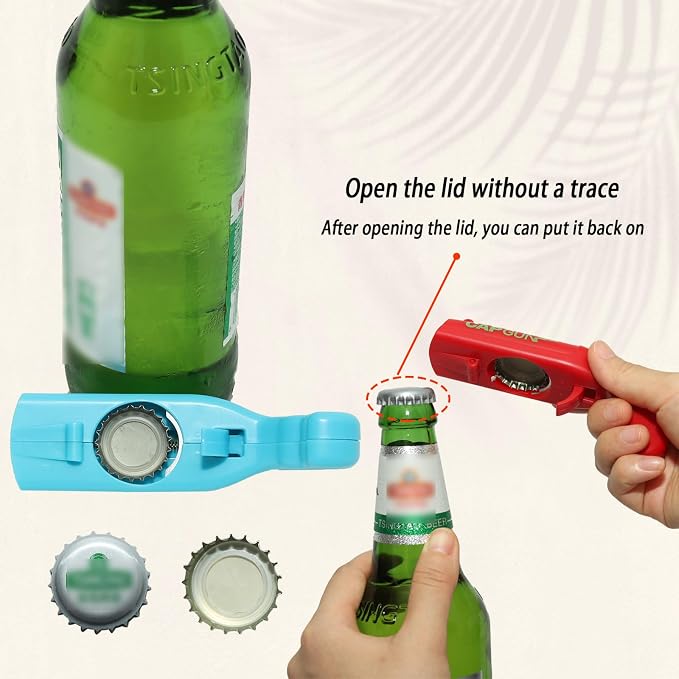 Black Cap Gun Bottle Opener - Image 7