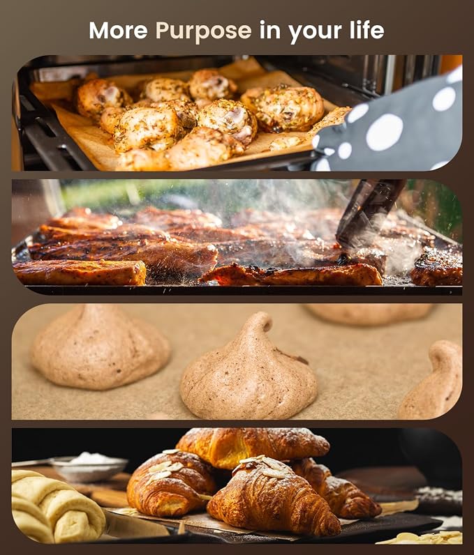 200 Pcs Parchment Paper Sheets, 9x13 In Non-Stick Precut Baking Parchment - Image 6