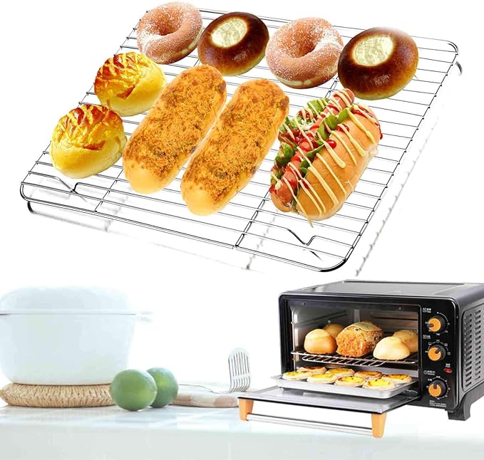 TeamFar Cooling Rack, Baking Roasting Rack Stainless Steel - Image 5