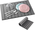 cuomaop Stone Drying Mat for Kitchen Counter Large, Foldable Quick Dry by cuomaop