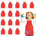 KUUQA 16/24/30/36/40Pcs Kids Apron Painting Aprons by KUUQA