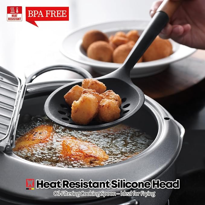 WAGENSTEIGER Silicon Cooking Skimmer Ladle - Image 2