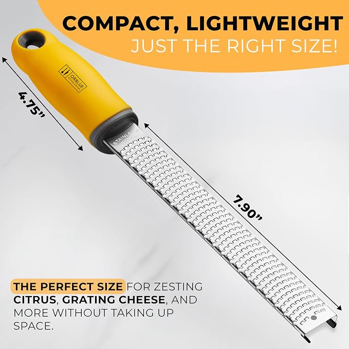 Orblue Lemon Zester & Cheese Grater - Image 2