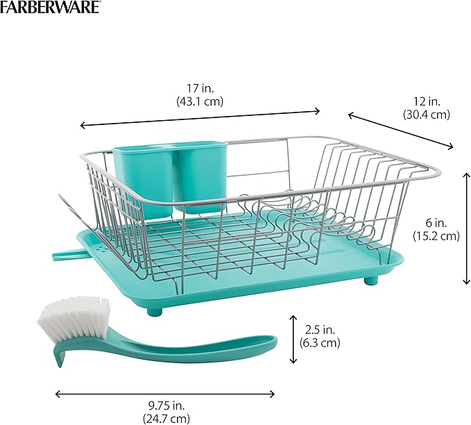 Farberware Compact Dish Drying Rack - Image 6
