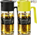 PLAPITATE 2Pcs 17oz Premium Olive Oil Sprayer by PLAPITATE