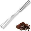 Baderke 1 Pack Espresso Whisk Tool 10.6" Long Handle Mini Whisk by Baderke