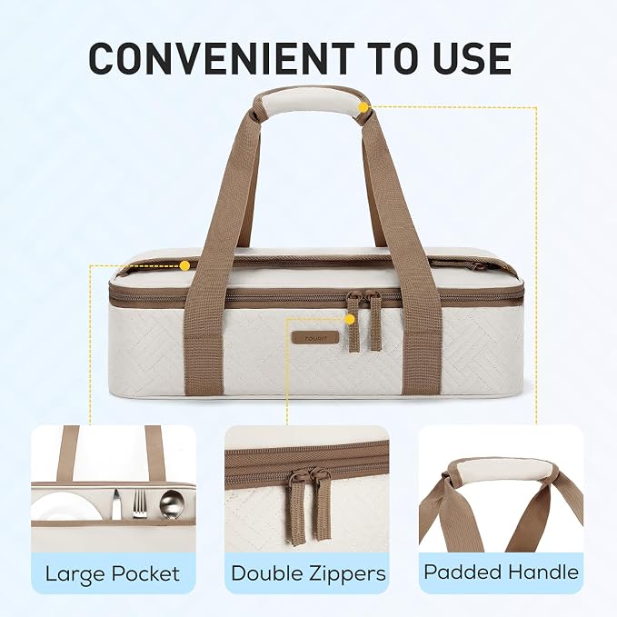 TOURIT Insulated Casserole Carrier - Image 4