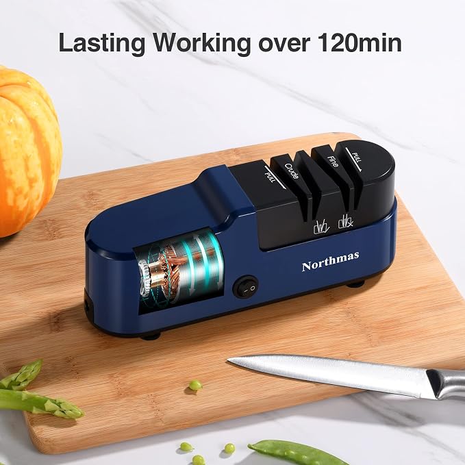 Northmas Knife Sharpener, Professional Electric Knife Sharpener - Image 5
