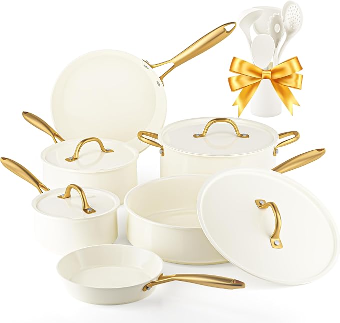 Pots and Pans Set Non Stick by VONIKI
