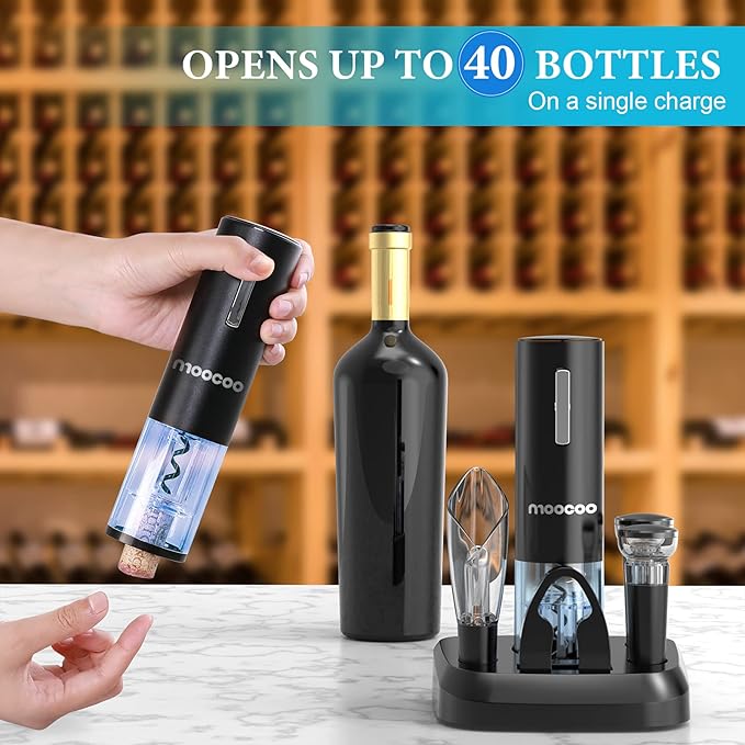 Moocoo Electric Wine Opener - Image 4