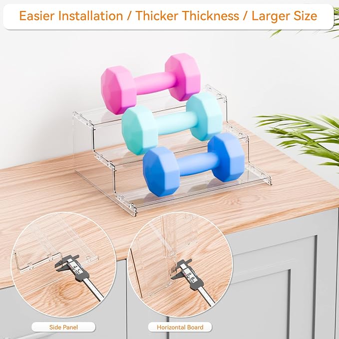 Yieach 3 Tier Spice Shelf Organizer - Image 4