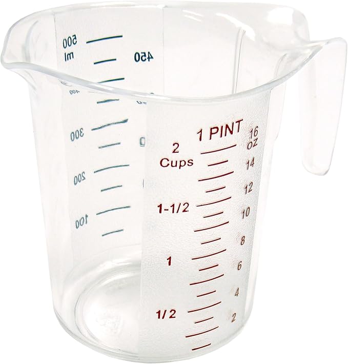 Winco PMCP-50 PintWinco Measuring Cup, Polycarbonate by Winco