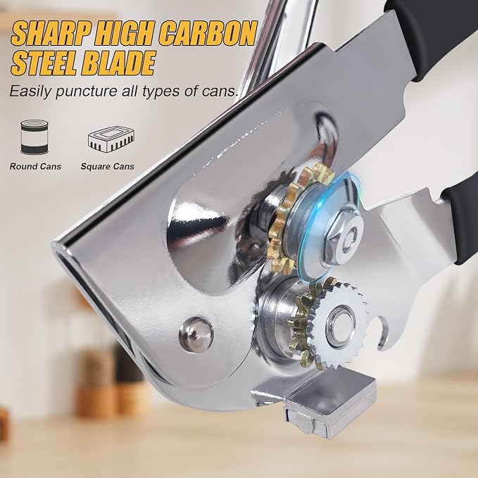 Commercial Can Opener, ICEKATl Can Opener Manual Heavy Duty Easy - Image 2