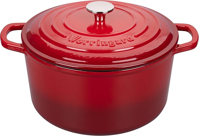 VORRINGARD Enameled Cast Iron Dutch Oven Pot by Unknown