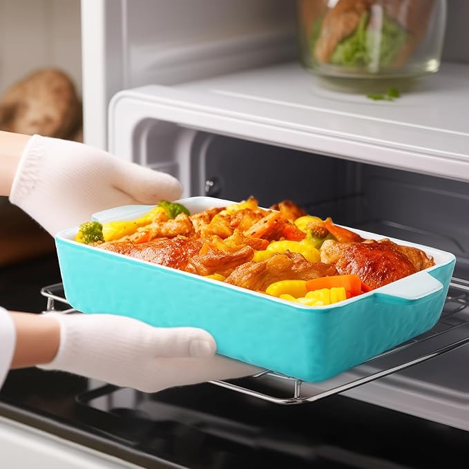 Casserole Dishes for Oven, Ceramic Baking Dishes, Lasagna Pan - Image 5