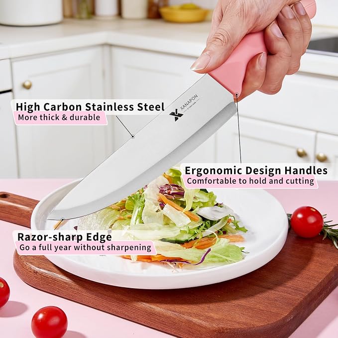 XANAPON 14-Piece Kitchen Knife Set - Image 3