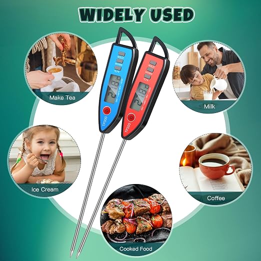 Copkim 10 Set Waterproof Food Thermometer - Image 7