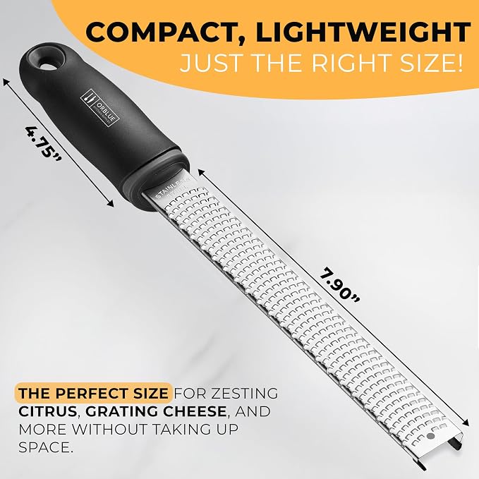 Orblue Lemon Zester & Cheese Grater - Image 2