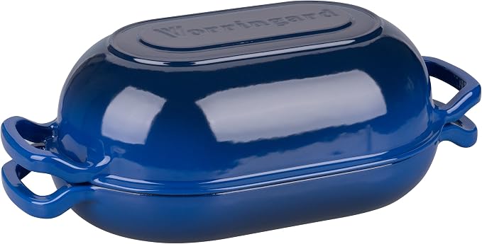 VORRINGARD Enameled Cast Iron Sourdough Bread Oven, Dutch Oven, Loaf Cast Iron - Image 9