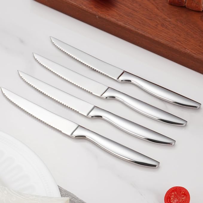 Steak Knife Set of 8, Serrated Steak Knife, Kitchen Steak Knives, Steak Knives - Image 6
