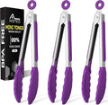 Hotec Mini Silicone Kitchen Tongs by Hotec