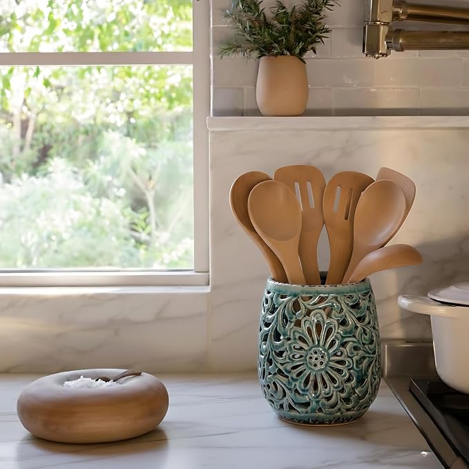 Farmhouse Kitchen Utensil Holder - Image 8