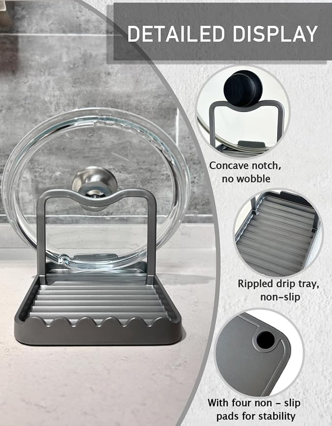 Anti-Rust Metal Spoon Rest - Image 3