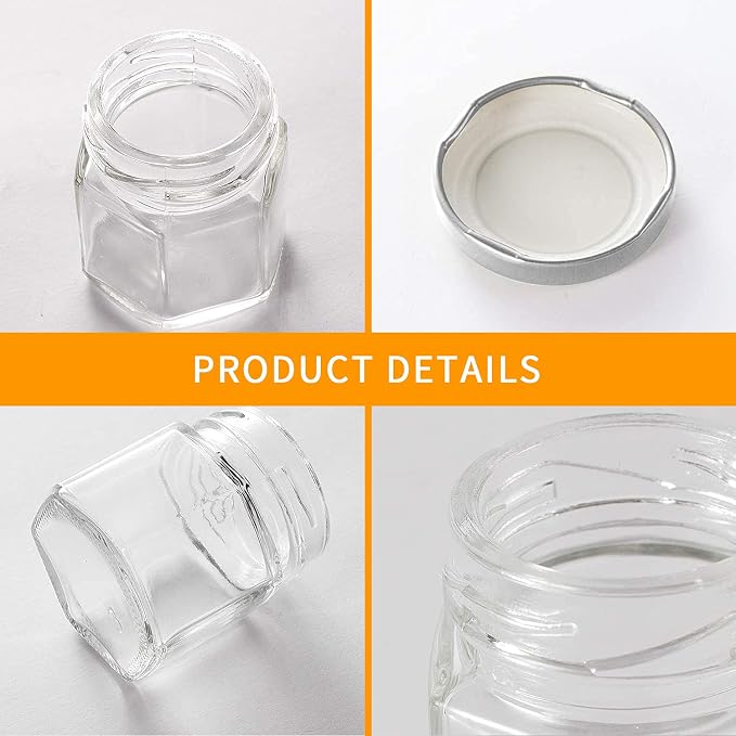Accguan 30 Pcs 1.5 oz Glass Jars - Image 3