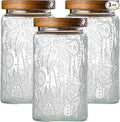Adodeen 3-Pack 32oz Vintage Glass Jar by Unknown