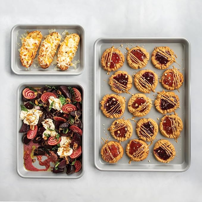 Nordic Ware Brilliant™ Colorful 3-Pc Baking Set, Nonstick made without PFAS or - Image 2