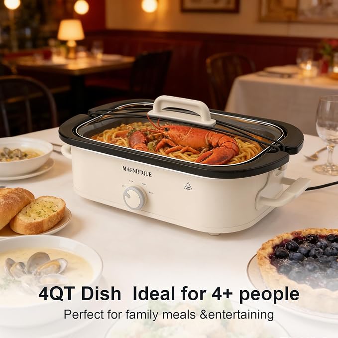 MAGNIFIQUE 4 Quart Slow Cooker - Image 2
