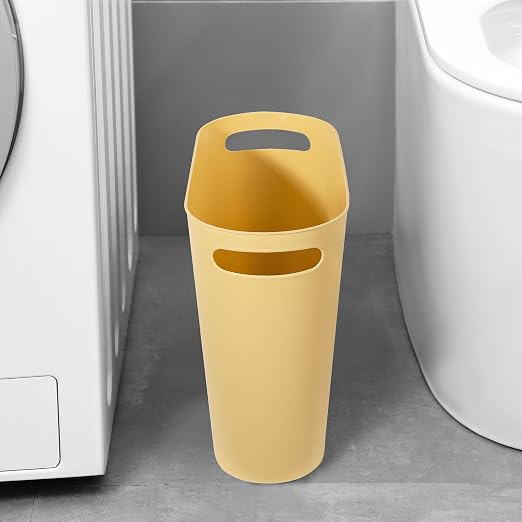 rejomiik Small Trash Can, 3.5 Gallon Slim Garbage Can Plastic Waste Basket - Image 3